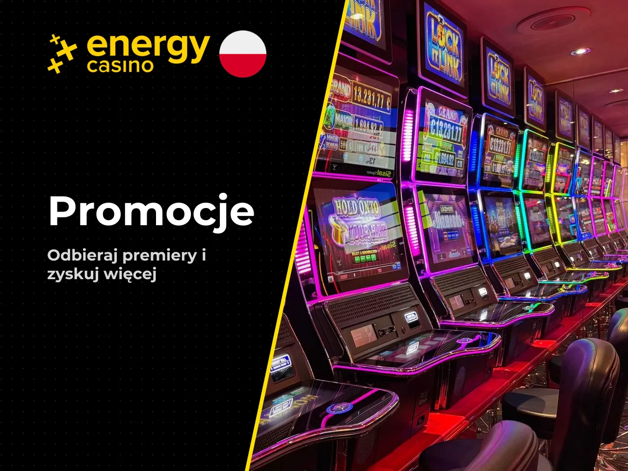 Promocje regularne, VIP i program lojalnościowy. Kasyno energy prowadzi program regularnych promocji dla stałych graczy. Oto najważniejsze z nich: