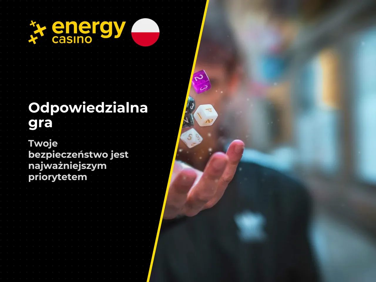 Odpowiedzialna gra i ważne ograniczenia. Energy Casino deklaruje wdrożenie standardowych narzędzi odpowiedzialnej gry w panelu użytkownika: