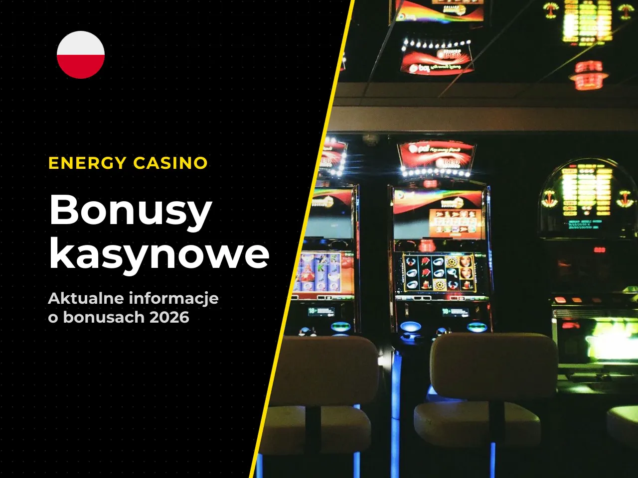Energy Casino bonus bez depozytu — co obejmuje oferta w 2026 roku. **⚠️ Uwaga na nieaktualne oferty:** Popularny w ubiegłych latach bonus 30 free spinów na Book of Dead lub Starburst został wycofany w