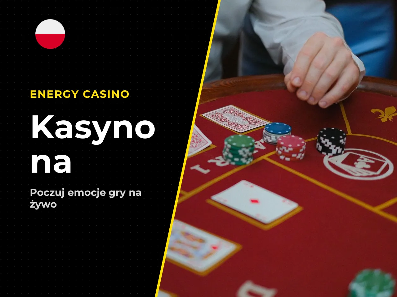 Live casino — blackjack, roulette i baccarat. Sekcja live casino to ponad 80 stołów prowadzonych przez krupierów na żywo. Transmisja w jakości HD z opóźnieniem do 2 sekund. Dostawcy: Evolution, Pragma
