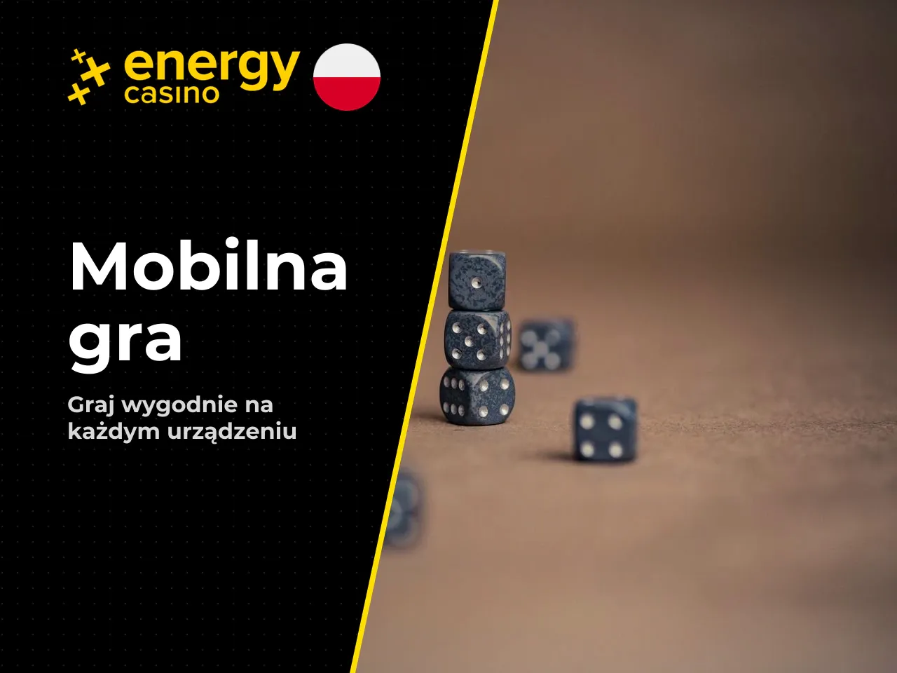 Energy Casino na telefonie i urządzeniach mobilnych. Energy Casino deklaruje dostępność na urządzeniach mobilnych w dwóch wariantach: - **Responsywna wersja przeglądarkowa** (HTML5) — pełna kompatybil