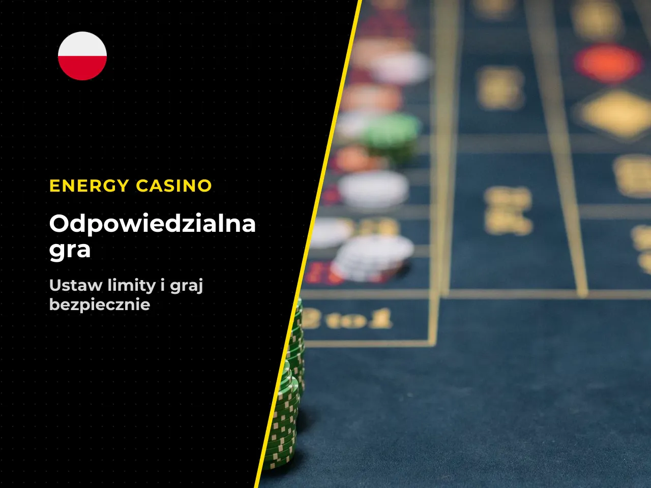 Wygoda mobile play wymaga jednocześnie większej dyscypliny. Ustaw limity depozytów i czasu sesji w panelu „Responsible Gambling", zanim zaczniesz grać z telefonu. Limit dzienny 50 PLN i maksymalnie 60